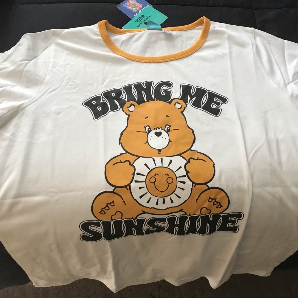 Care Bears White and Orange T-Shirt